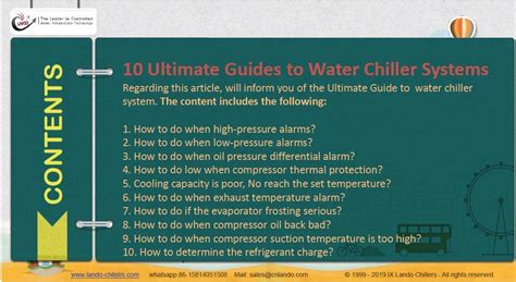 Regarding This Article Will Inform You Of The Ultimate Guide To Water Chiller Systems The