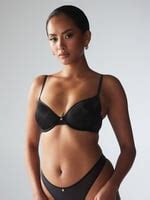 Sheer X Demi Spacer Bra In Black SAVAGE X FENTY Germany