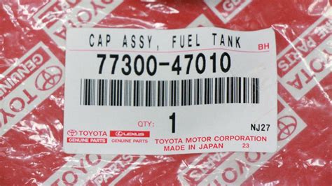 Toyota Camry Prius Lexus GS Gas Tank Cap Genuine OEM 77300 47010 EBay