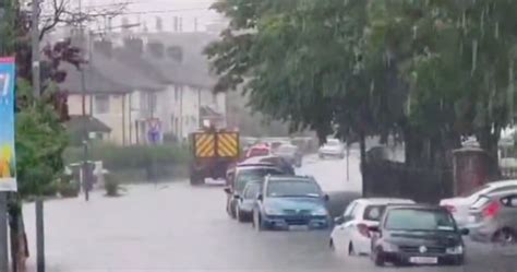 Orange Weather Warning Issued As Thunderstorms And ‘very Heavy Rain