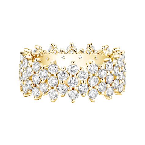 Paris 1901 Prima Yellow Gold Diamond Ring Gemmyo