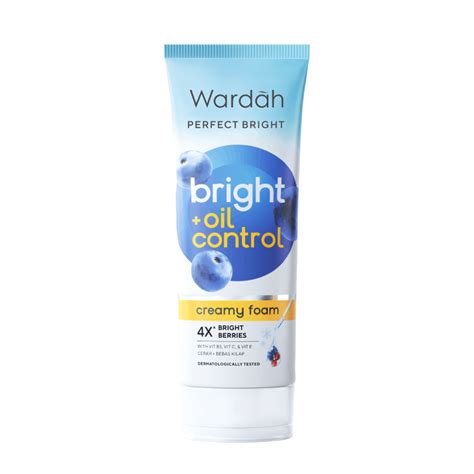 Wardah Perfect Bright Creamy Foam Brightening Oil Control Wardah