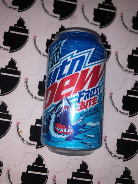 Mountain Dew Frostbite Limited Edition Raresnackstoronto