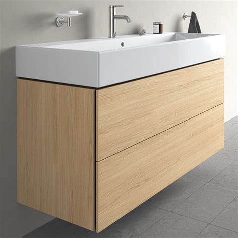 Duravit L Cube Wall Mounted 2 Drawer Vanity Unit For Vero Air Basin