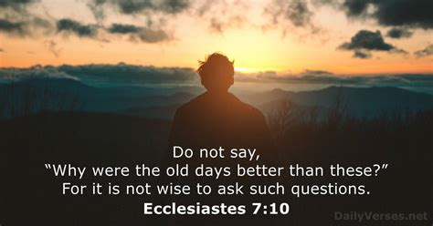 December Bible Verse Of The Day Ecclesiastes