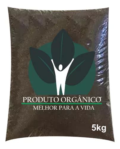 5kg Terra Vegetal Adubada 5kg Composto Orgânico Parcelamento sem juros