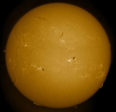 WL And H Alpha Tuesday 16 January 2024 Imaging Solar Stargazers