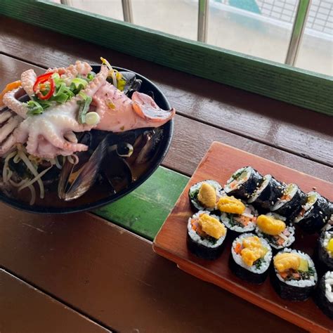 부산 영도구 옥천횟집 해물라면과 성게김밥을 함께 맛볼 수 있는 곳•영도 뷰맛집 네이버 블로그