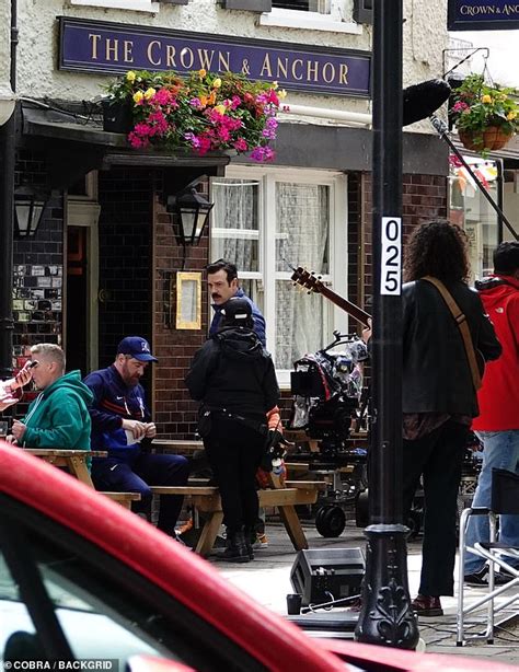 Ted Lasso Returns To His Local As Jason Sudeikis And Co Stars Are Snapped Filming For Season