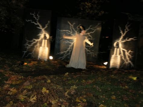 Halloween Ghost Train In Stanley Park Vancouver Bc Canada