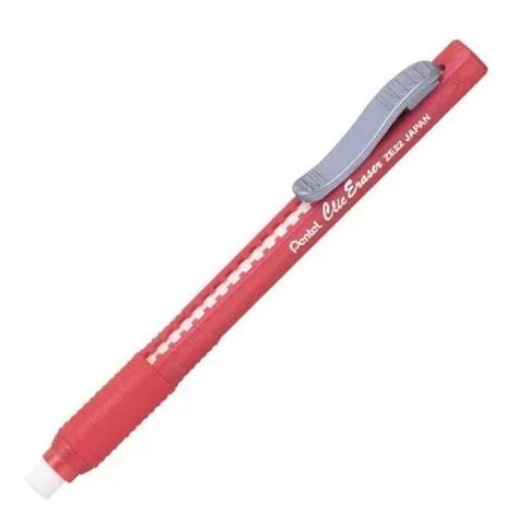 Caneta Borracha Pentel Clic Eraser Retrátil Ze22 Colorida MercadoLivre