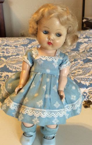 Miss Rosebud Doll Made In England Vintage 1950s Ginny Competitor