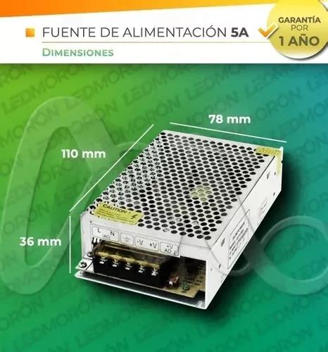 Fuente Switching Metal V A Tira Led Cctv Trafo En Venta En Por