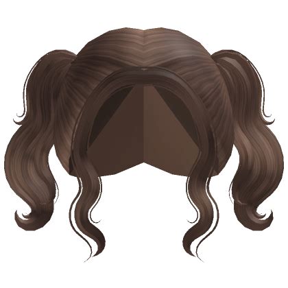 Short Wavy Pigtails In Brown Roblox Item Rolimon S