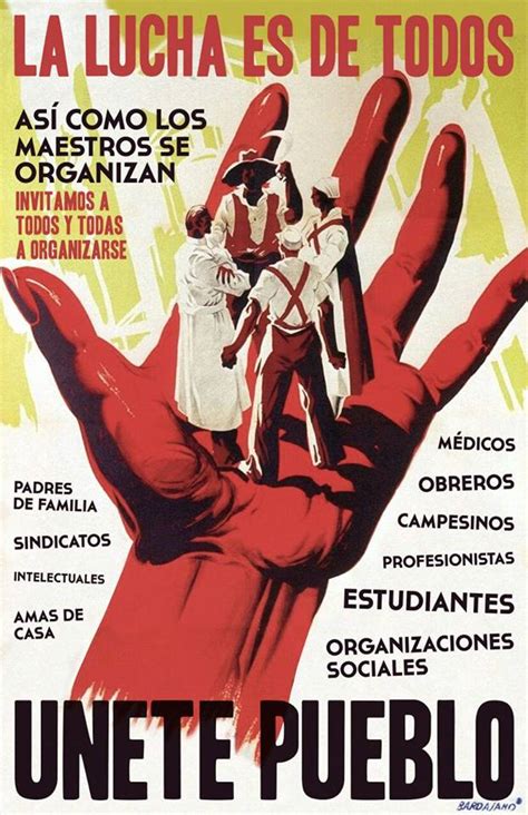 Lucha Magisterial En Oaxaca Inspira Carteles Populares Barriozona