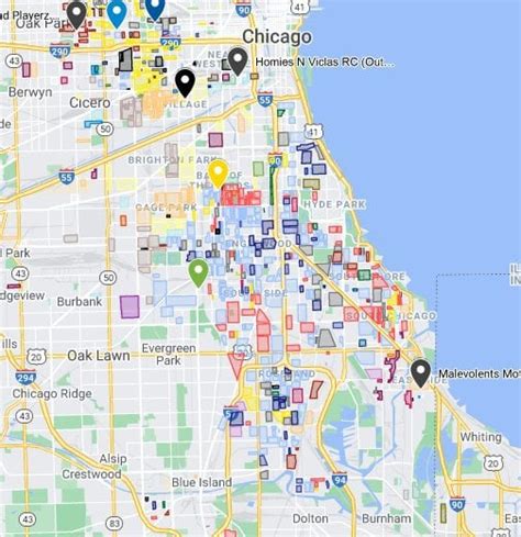 Chicago Gangs Map 2021 - Long Dark Ravine Map