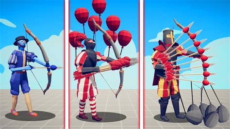 Evolution Of Super Balloon Archer Tabs Totally Accurate Battle