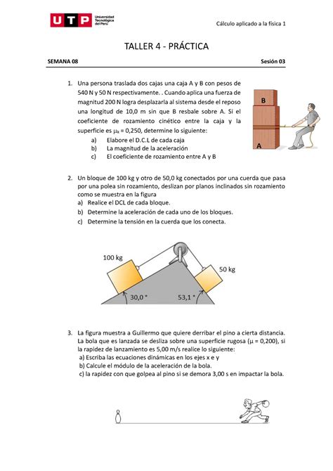 S08 s3 Ejercicios Cálculo aplicado a la física 1 TALLER 4