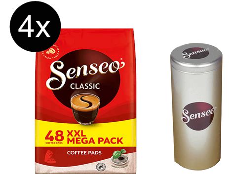 SENSEO Classic XXL Pack 4 x 48 Getränke 1 Senseo Dose Kaffeepads