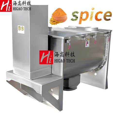 Customized Dry Powder Chemical Ribbon Blending Machine Spices Mixer