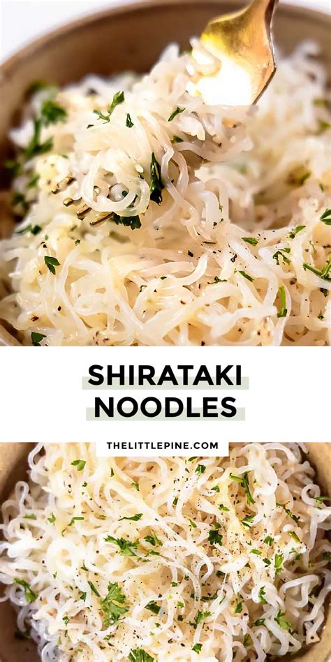 How To Cook Shirataki Noodles Ie Konjac Or Miracle Noodles Little