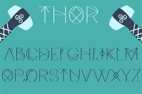 Thor Font Free Download - FreeFontDL