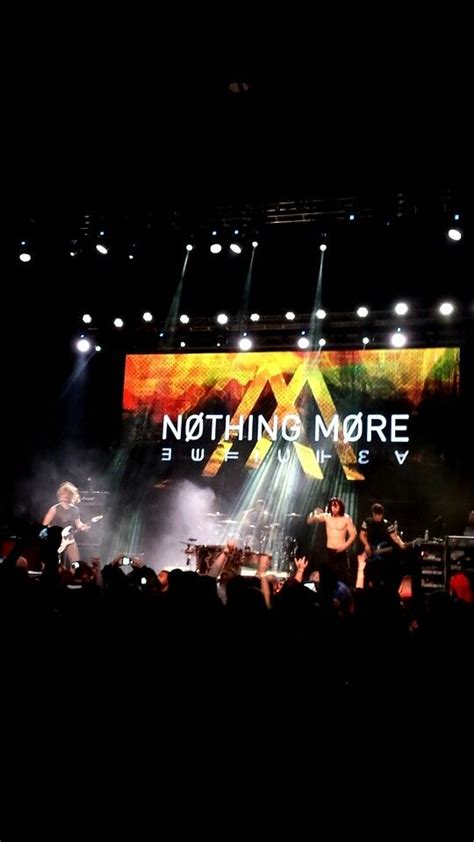 Nothing more | Concert, Nothing more, Band