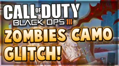 Black Ops 3 Glitches How To Get Zombies Camos In Multiplayer Glitch Cod Bo3 Camo Glitch