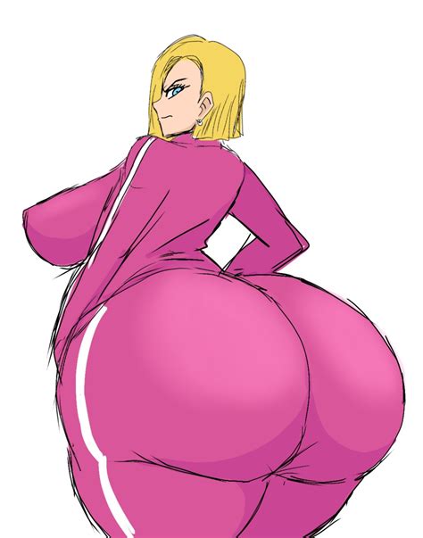 Rule 34 1girls Alternate Version Available Android 18 Ass Back View Big Ass Big Breasts Big