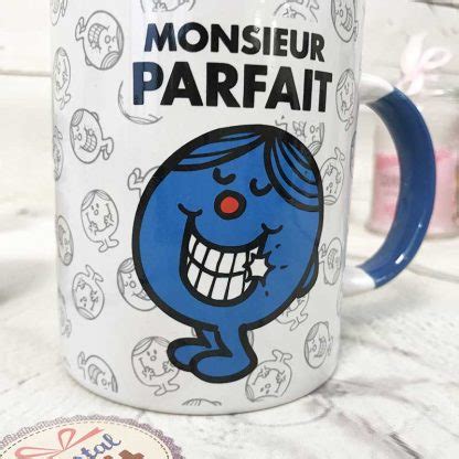 Mug M Parfait Bleu Monsieur Madame