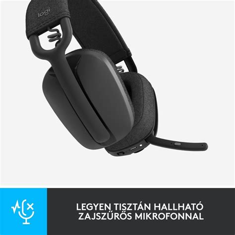 Logitech Zone Vibe Zajsz R S Mikrofonos Vezet K N Lk Li Headset