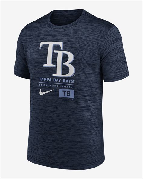 Playera Nike De La Mlb Para Hombre Tampa Bay Rays Large Logo Velocity