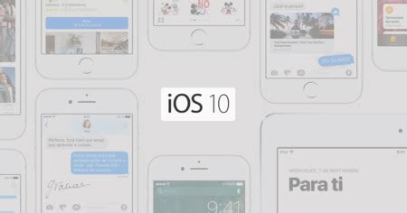 Por qué actualizar a iOS 10