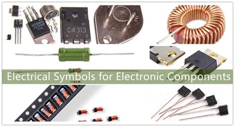 SMT line equipment - Basic Electronic Components Symbols