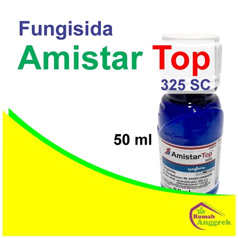 Fungisida Amistar Top 325 SC 50 Ml Obat Fungi Hama Jamur Busuk Anggrek