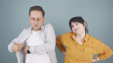 couple  itching problem  stock video  vecteezy