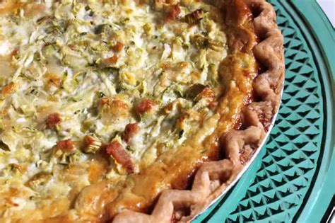 Tarte Courgettes Bacon Et Tomates Au Thermomix