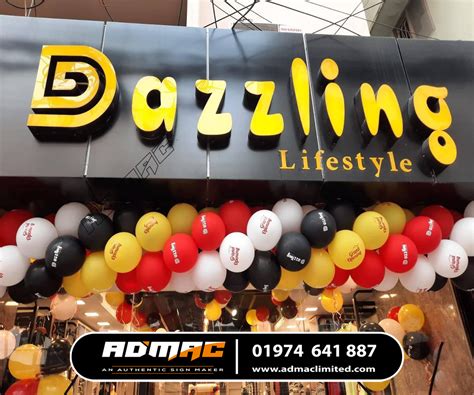 eye catching led letter signage