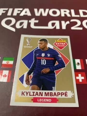 Figurinha Kylian Mbappé Legend De Ouro Copa Do Mundo 2022 R 350 em