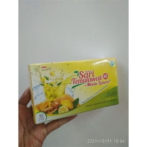 Jual Sari Temulawak Madu Jeruk Madu Lemon Curcuma Xanthorrizha 10