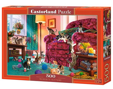 Ungezogene Kätzchen 500 Teile CASTORLAND Puzzle online kaufen