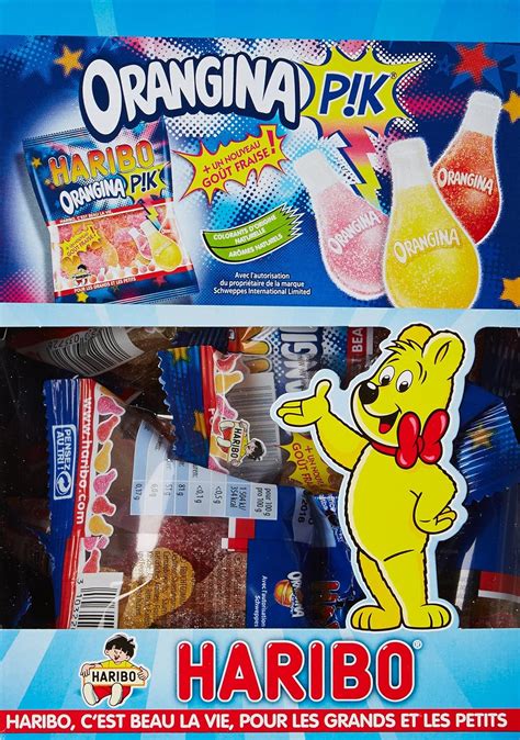 Haribo Bonbon Gélifié Orangina Pik 40 g x 30 Sachets Amazon fr Epicerie