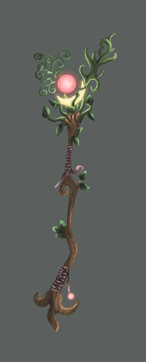 Druid Staff by NeonaItsumi on DeviantArt