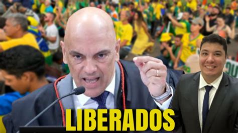 DECISÃO DE MORAES SOBRE OS PATRIOTAS PRESOS YouTube