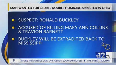 Man Wanted For Laurel Double Homicide Arrested In Ohio Youtube