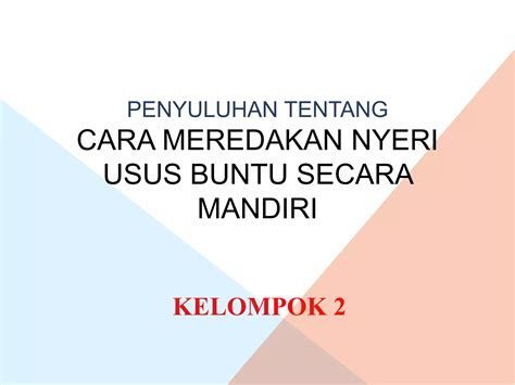 Satuan Acara Penyuluhansap Tentang Usus Buntu Apendiksitis Ppt