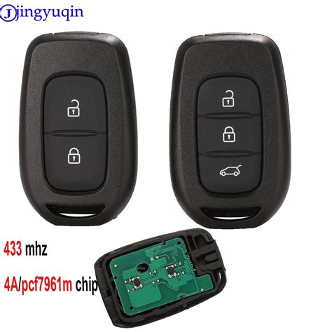 Jingyuqin Chip De Chave Remoto Para Renault Sandero Dacia Logan