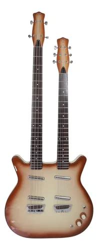 Guitarra Bajo Doble M Stil Copper Burst Db Danelectro Cuotas Sin