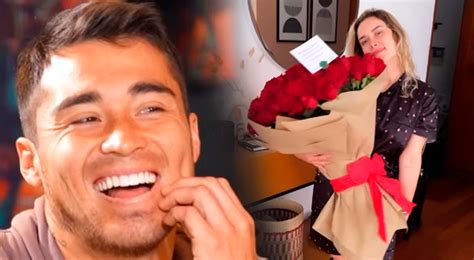 Rodrigo Cuba Se Pone Romántico Y Llena De Rosas A Ale Venturo Con Anthony Aranda A Melissa