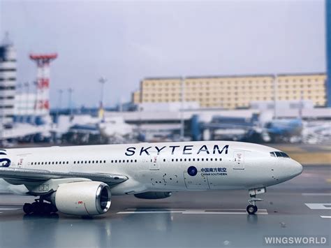 Jc Wings 1 400 Boeing 777 200 China Southern 中国南方航空 Jc4094 B 2056 天合联盟的照片 作者 Johnnyts 飞机模型世界资料库